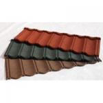 0.4mm Corrugated Steel Sheets Zinc Steel Galvalume Stone Coated Roofing Tile for sale