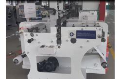 China High Precision Blank Adhesive Labels Slitting and Die Cutting Machine 70m/min supplier