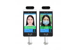 China Resolution 1280 * 800 IP65 Face Recognition Infrared Thermometer supplier