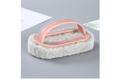 China Home Bathroom Accessories Bathroom Tile Cleaning Brush With Handle supplier