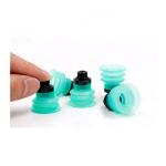 Custom Bellows Type Silicone Rubber Vacuum Suction Cups for sale