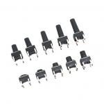 10 models 6*6 Tact Switch 6x6 on off Tactile Push Button Switch Kit Height: 4.3MM-13MM 4Pin Micro Key switch for sale