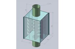China U Panel Baffle Jumbo Bag Top Filling Spout 1 Ton Heavy Duty supplier