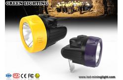 China Prevent Blackout Emergency Coal Mining Lights , Coal Miner Hard Hat Light Lightweight supplier