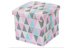 China Living Room Contemporary Footstool Ottoman With Storage supplier