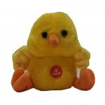 14cm 5.51 Inchsoft Easter Plush Toy Chicken Hen Talking Musical for sale