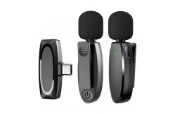 China Mini Microphone No App Needed Lavalier Wireless Microphone For Iphone supplier