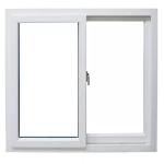 Hurricane Proof Impact Window PVC Sliding Windows Office Sliding Glass Windows