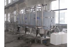 China 500LPH Full Auto CIP Cleaning System PLC Control For Dairy Processing Equipment supplier