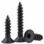 Hex Drive Flat Head Alloy Stainless Steel Self Tapping Screws 6-40mm Length M6 Size for sale