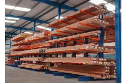 China Single / Double Sided Structural Cantilever Rack Robot Welding For Long Steel Pipes supplier