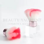 Folded Flower Pattern Full Coverage Kabuki Brush For Loose Powder 43g