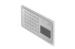 China Industrial Keypad IP67 with Touchpad Backlight Panel Mount for Outdoor supplier