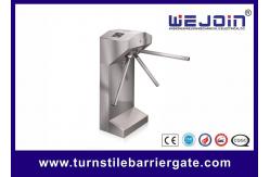 China Alloy Aluminum Electronic Turnstile Gates Hit Against Function RS232 supplier