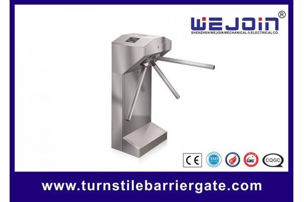 Alloy Aluminum Electronic Turnstile Gates Hit Against Function RS232