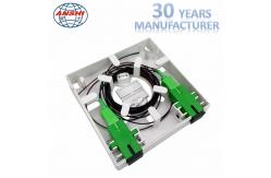 China 2 Ports Sc Apc Adapter Faceplate Fiber Optic supplier