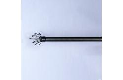 China Elegant Style Modern Extendable Curtain Rod Set Curtain Pole Track Accessories supplier