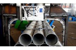 China Robotic 2-6 Meters Metal Pipe Packing Machine Fully Automatic supplier