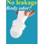 30ml 50ml 60ml 100ml PE Plastic Roll on Deodorant Bottle Roller Fragrant Body Bottle Antiperspirant roller on bottle for sale
