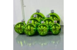 China Double Layer PVC Giant Inflatable Christmas Ormanets with Mirror Effect supplier