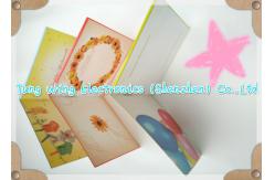 China Personalized Delicate Festival Custom Sound Greeting Cards with sound chips supplier