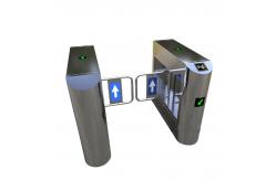China Office Building Electronic Turnstile Gates Automatic Indentification System With Counter supplier