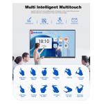 Supports Android IOS And PC Sharing 50 Point Touch Smart Digital Whiteboard