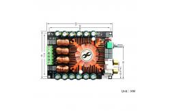 China 2 Channel 220W TDA7498E Digital Power Amplifier Board supplier