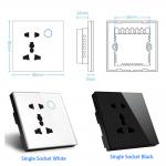EU Smart Plug Socket With Google Home Metering Overload Protection