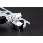 OEM 6063 Aluminium Tile Trim Chrome Square Edge 8mm 2.5m Length