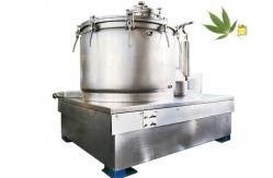 China Cryo Low Temperature Solvent Manual Top Discharge Hemp Oil Extraction Machine supplier