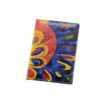 Colorful Travel Passport Holder Printing Pattern Personalised Passport Cover Wallet for sale