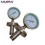 Corrosion Resistant Stainless steel Diaphragm pressure gauge with Flange for sale
