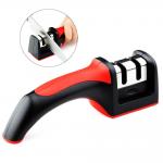Hard Manual Household Knife Sharpener With Plastic Casing , 2 Sharpening Modes for sale