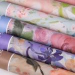 Artistic conception oil painting series floral arrangement flower packaging paper for sale