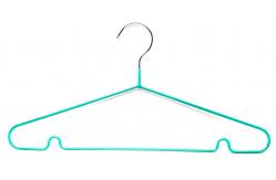 China Ultra Slim Light Weight Multipurpose Compact Chrome Wire Hangers supplier