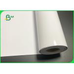High Glossy Cast Coating Photo Paper Roll For Inkjet Printers 24'' * 30m