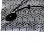 Temperature Control Switch Graphene Flexible Heating Sheet For Camera Custom Thickness