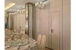 China Acoustic Operable Movable Walls Sliding Folding Room Divider Partitions For Auditorium supplier