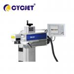 CYCJET LF100F Fiber Fly Laser Marking Machine For Metal / Pipes 100W for sale