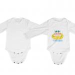 Polyester Cotton Like Sublimation Blanks Long Sleeve Baby Onesie Clothes Custom Sublimation Baby Rompers for sale