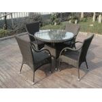 Leisure Rattan Garden Dining Sets Patio For Home / Restaurant for sale