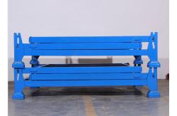 China Collapsible Portable Stacking Pallet Racks For Warehouse Logistics supplier