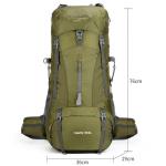 Reflective Printing Easy Strap Hiking Rucksack For Lightweight Backpacking