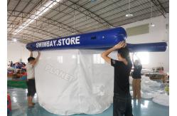 China Jellyfish Protection Floating Yacht Inflatable Sea Pool With Net supplier