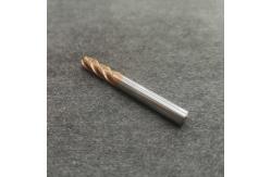 China Coated Tungsten Carbide End Mill 4 Flutes Cutting Tools With High Performance supplier