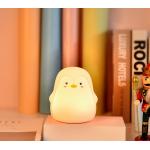 LED Flood Silicone Night Lamp Penguin shaped DC5V 1000mA for sale