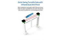 China Full Automatic Swing Barrier Turnstile RFID SUS304 for Supermarket supplier