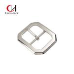 Square Silver Center Bar Belt Buckles Length 7cm Erosion Resistant 49.6g for sale