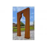 Large Landscape Design Corten Steel Garden Wine Bottle Sculpture for sale